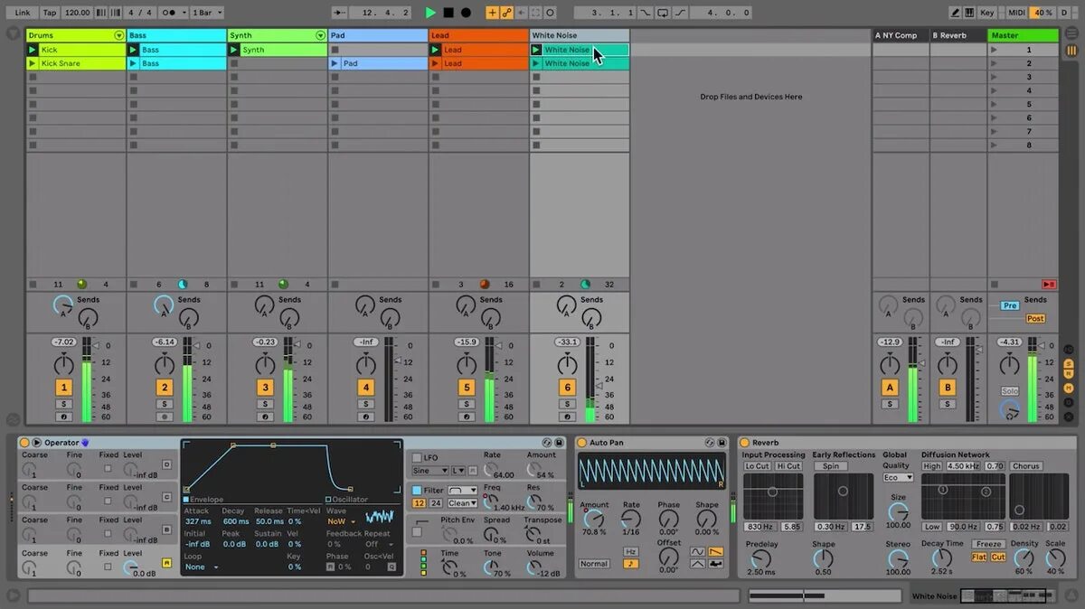 Ableton live требования. Ableton live workflow.
