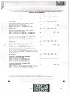 Уведомление об уменьшении суммы налога усн