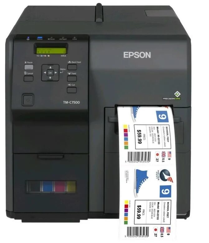 Этикетки epson. Принтер Epson Colorworks c7500. Принтер этикеток Epson Colorworks TM-c3500. Принтер Epson c7500g-312. Принтер Epson TM-c3500 (c31cd54012cd).