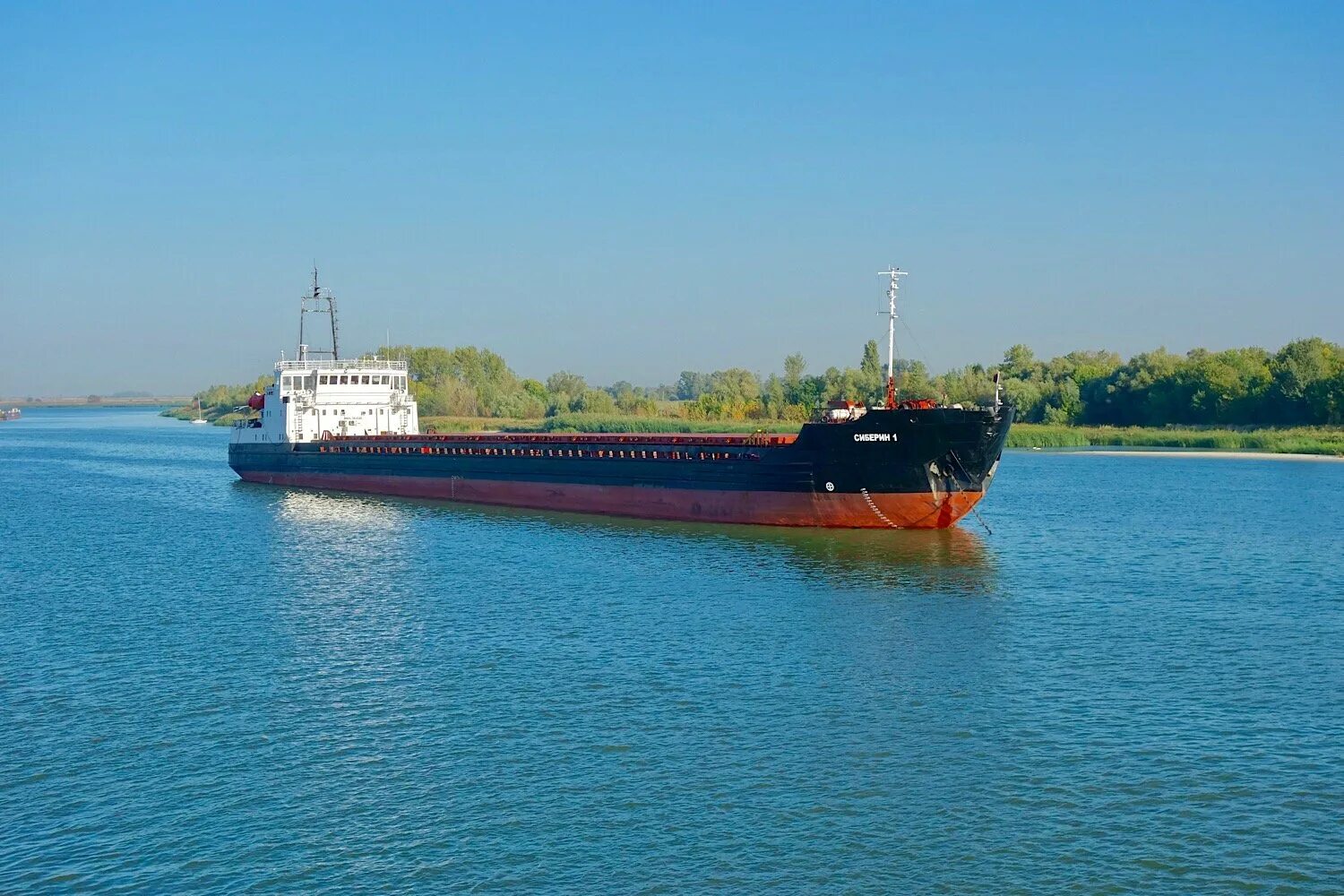 Осадка судов река море