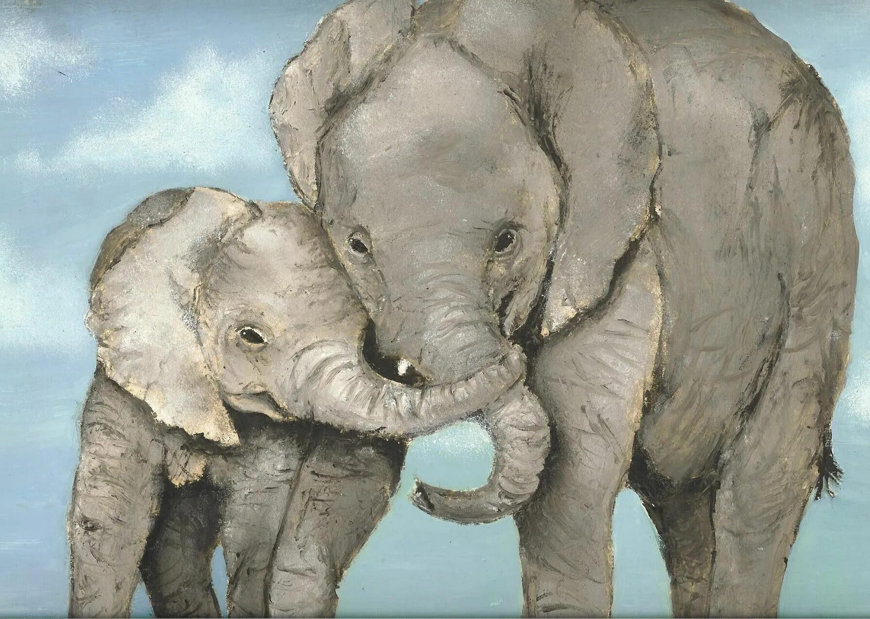 Two elephants. Палеоксодон слон. Слон и Слоненок. Слоны и Слонята. Изображение слона.