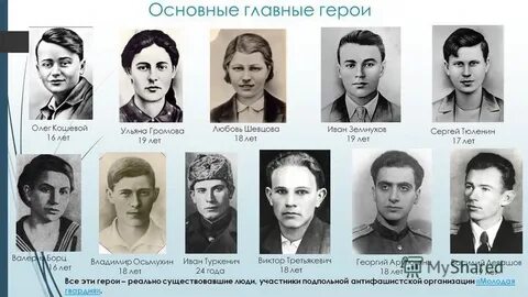 Назовите имена главных героев