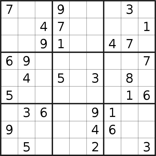 Sudoku Puzzle Sudoku Instant Download Printable Puzzle - Etsy Printable puzzles,