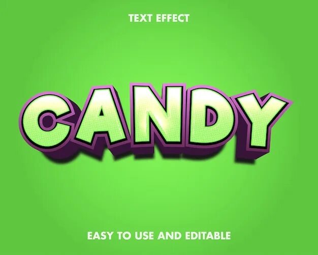 Стиль текста Candy. Pink Candy text Effect. Medium text Candy.