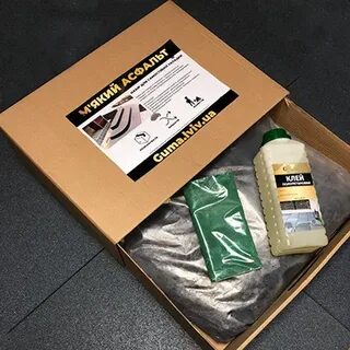 Мягкий асфальт в мешках
