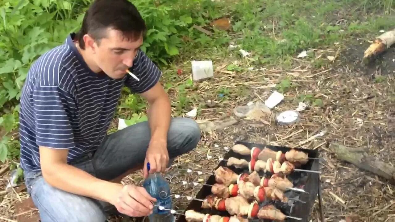 Я подарю ей шашлычек коньячек