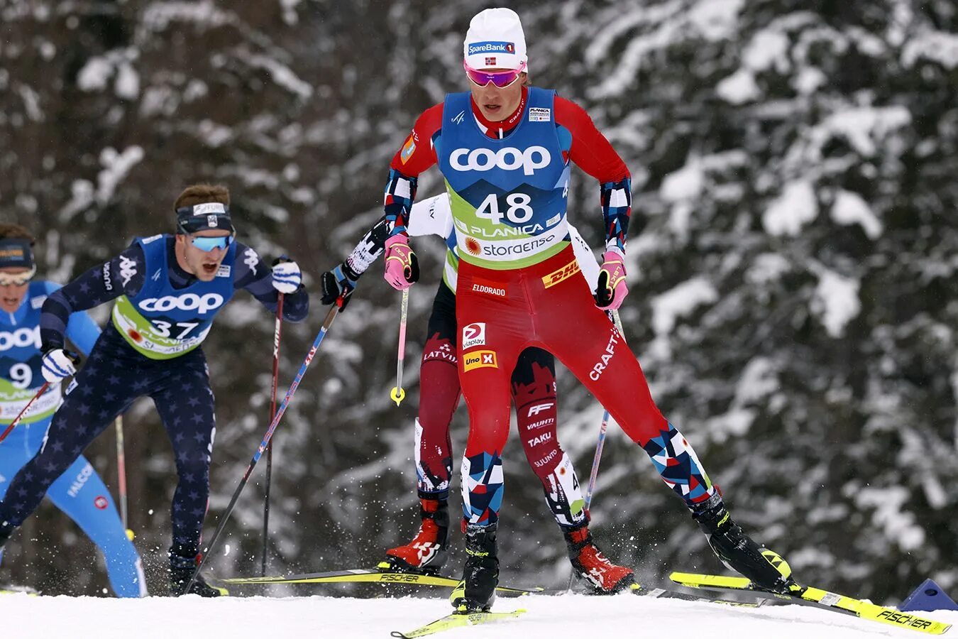 Ски время человека. Йоханнес Клебо. Лыжный спорт. Лыжники. Норвежские лыжники.