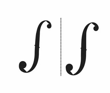 F holes