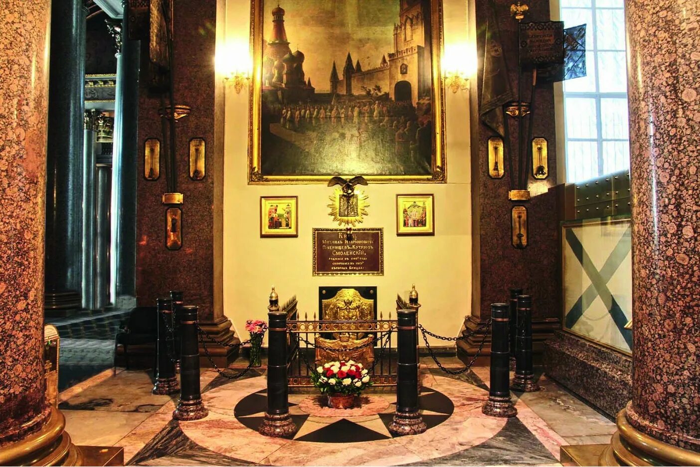 Перед гробницей
