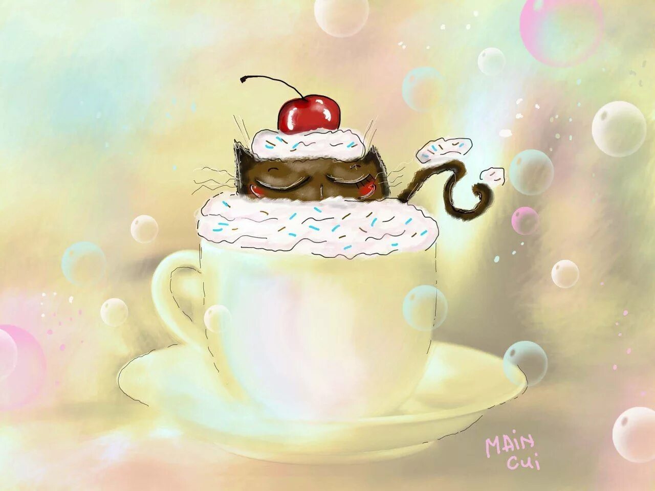 Доброе утро картинки позитивные звери арт Pin on Art ❤ of ☆ a ❤ Cat Cats illustration, Cute cats, Cats