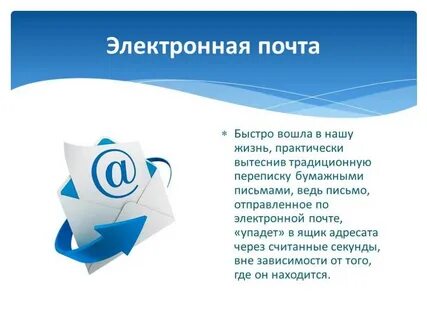 Email сообщения