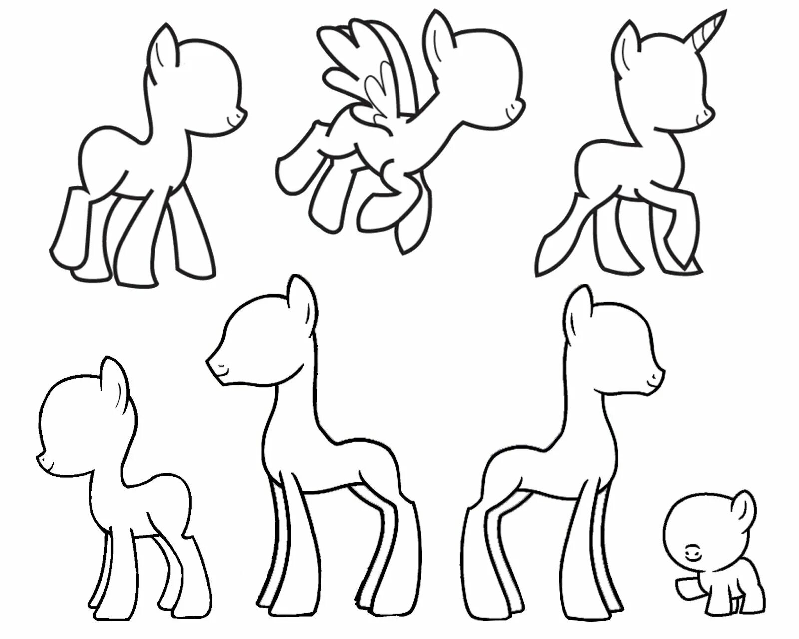 Раскраски манекены пони. Фигура пони для рисования. Шаблон пони для рисования. Пони заготовки для рисования.