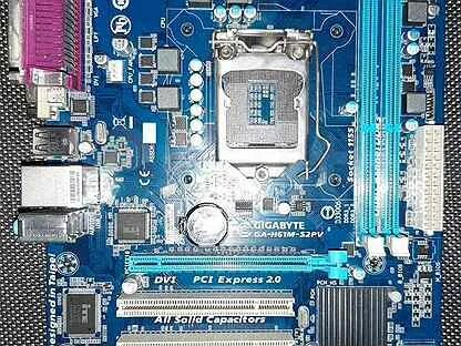 Системная плата gigabyte ga h61m s2pv