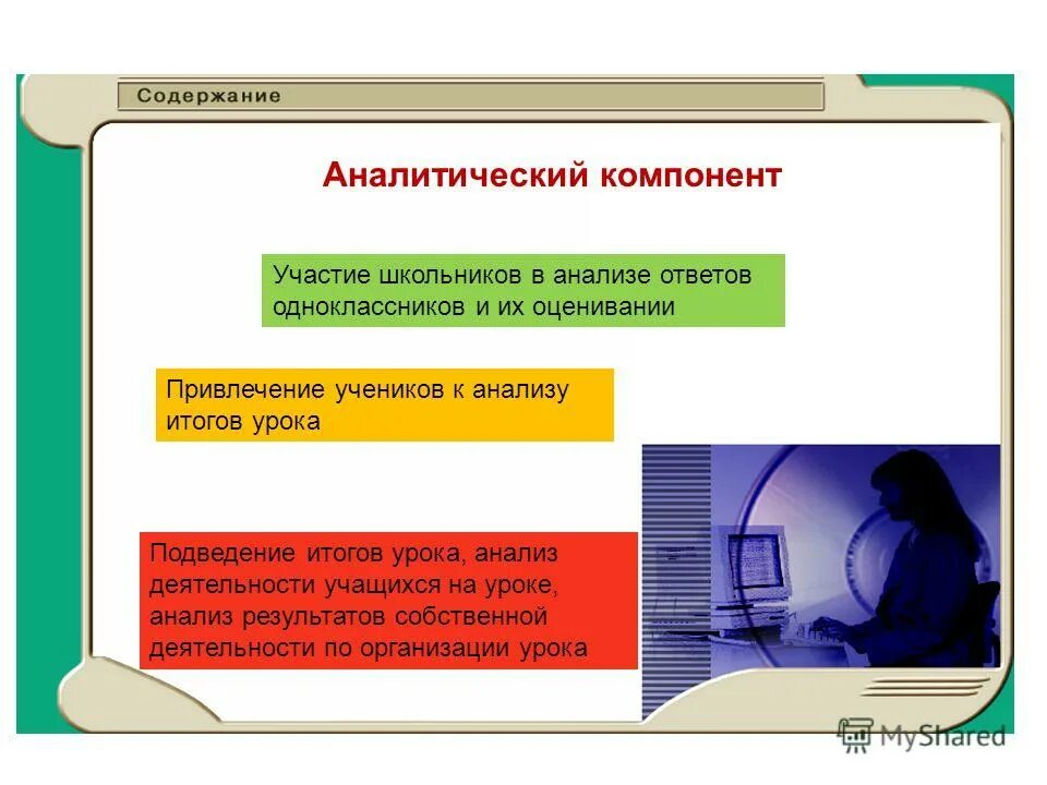 Аналитические компоненты