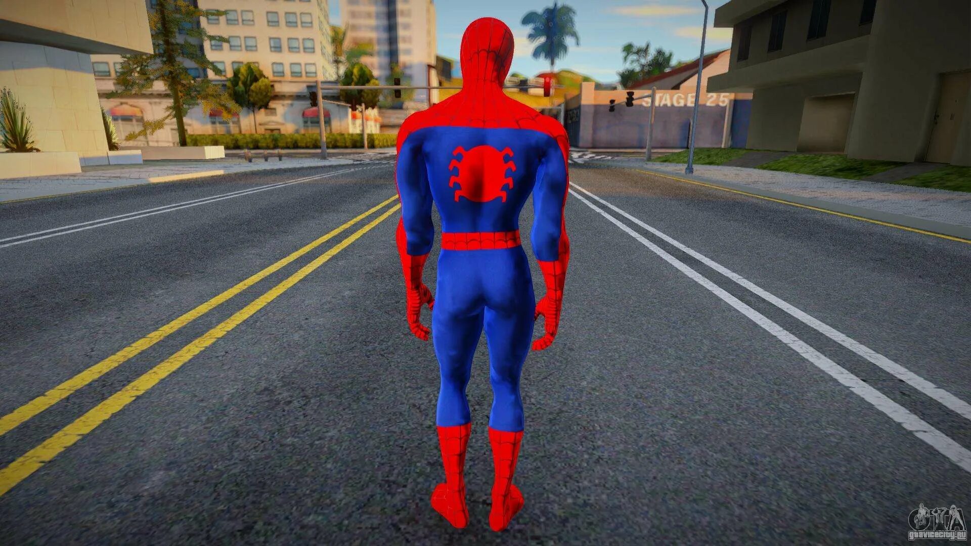 Spider man classics. Spider man for gta sa. фортнайт трусы на скинах.