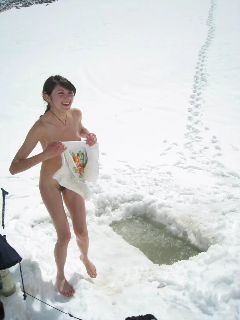 Голые Рождественские Купания