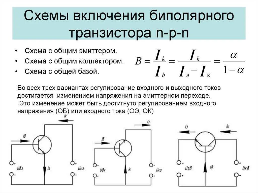 Схема включения биполярного транзистора с общим. Схема включения транзистора с общим эмиттером. Схема включения биполярного транзистора с общей базой. Схема включения биполярного транзистора с общим коллектором. Подключение биполярного транзистора с общим эмиттером.