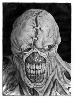 #horror #scaryart #titan Scary Drawings, Tattoo Art Drawings, Dark Art Draw...