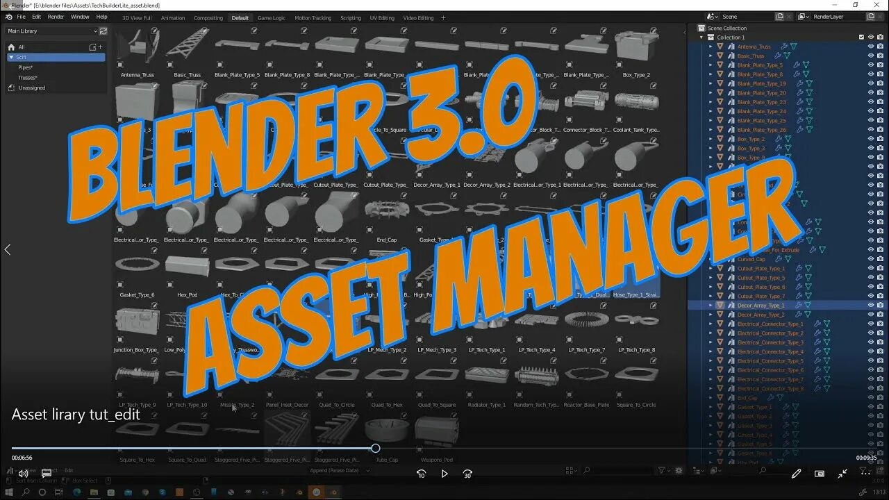 Blender assets library. Ассеты для блендер. blender assets. asset manager. asset zero.