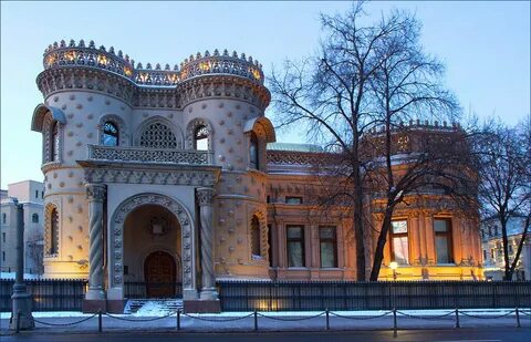 Красивые особняки москвы