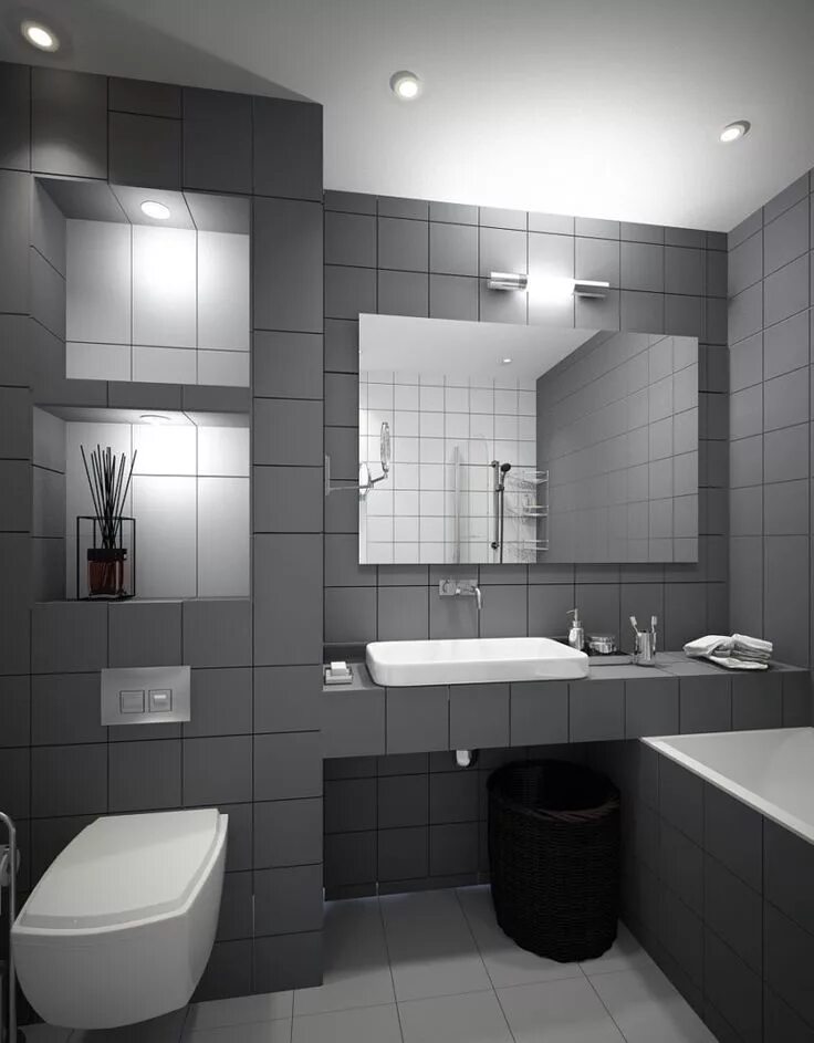 Duane Street Duplex - Современный - Ванная комната - Нью-Йорк - от эксперта WUND