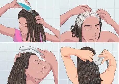 Как мыть дреды