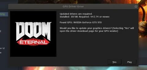 Driver error
