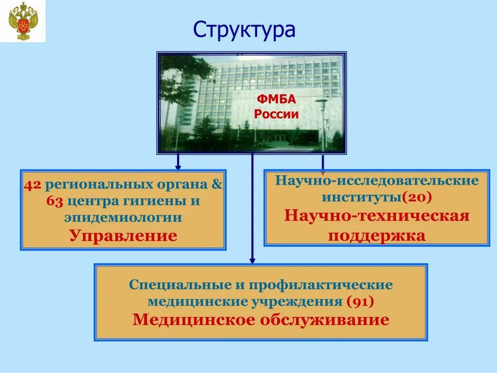 Федеральное медико биологическое агентство сайт. Структура ФМБА. Структура федерального медико-биологического агентства. Федеральное медико-биологическое агентство полномочия. ФМБА России задачи и функции.