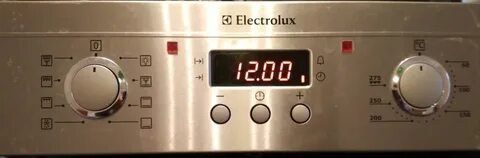 Ошибка духового шкафа electrolux