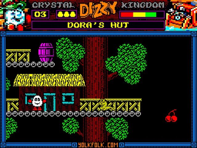 Сес дизи. Dizzy ZX Spectrum. Dizzy ZX Spectrum Crystal Kingdom. Dizzy 7: Crystal Kingdom Dizzy. ZX Dizzy Ultimate.