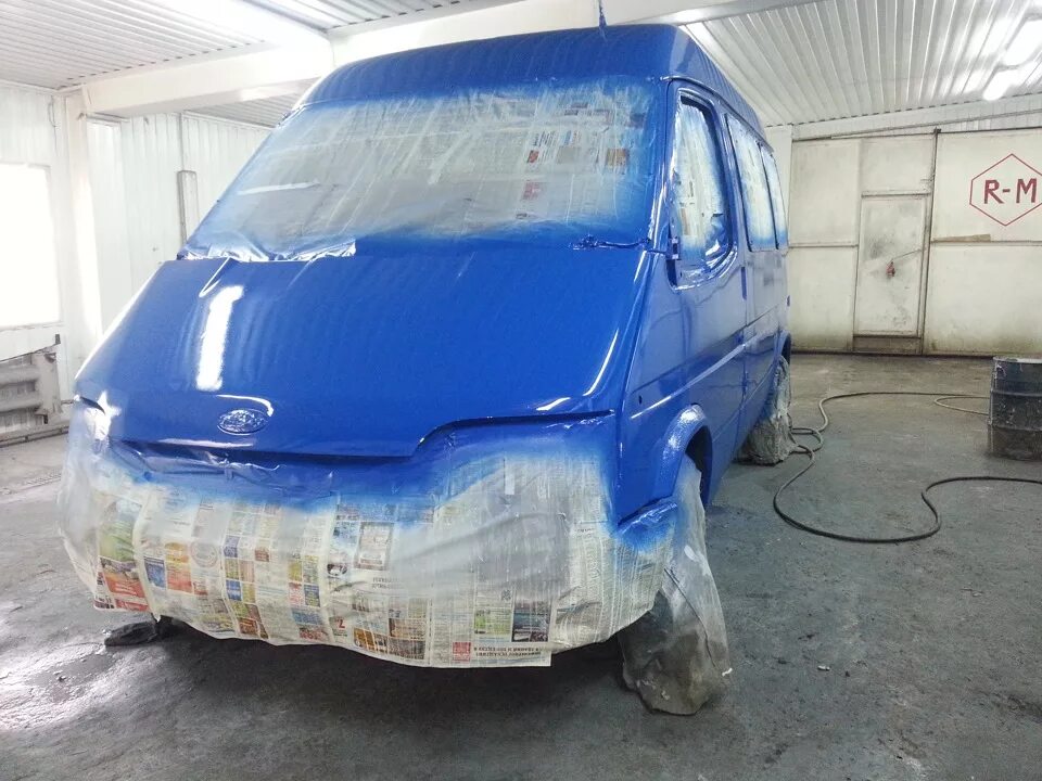 Антикорозийная обработка - Ford Transit (5G), 2 л, 1999 года своими руками DRIVE