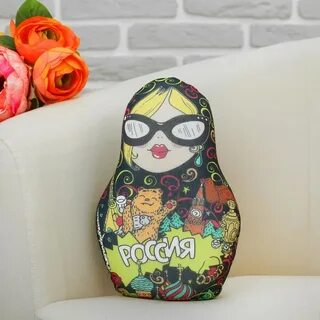 Мягкая игрушка матрешка