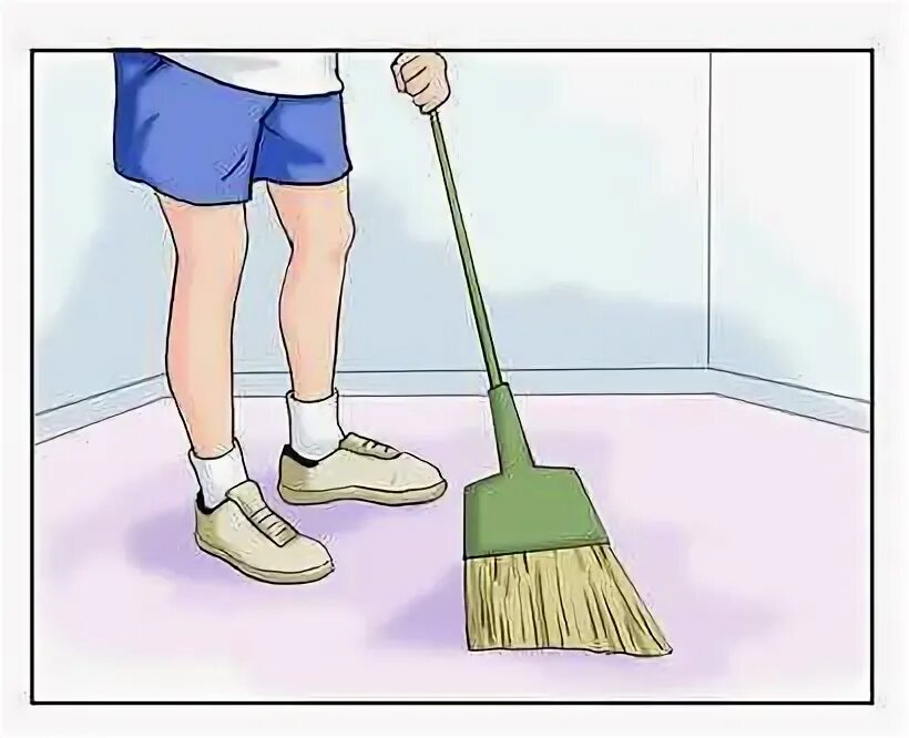 It is the floor. Sweep the floor рисунок для детей. картина нарисована на ламинате. floor sweeper мультяшный. свипинг.