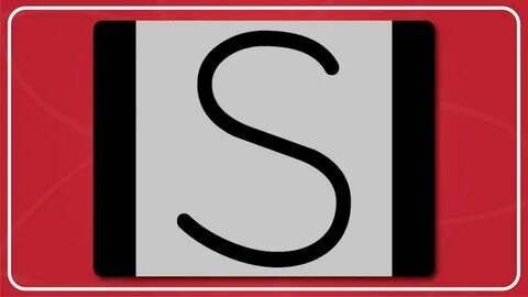 He gets tiny s letter