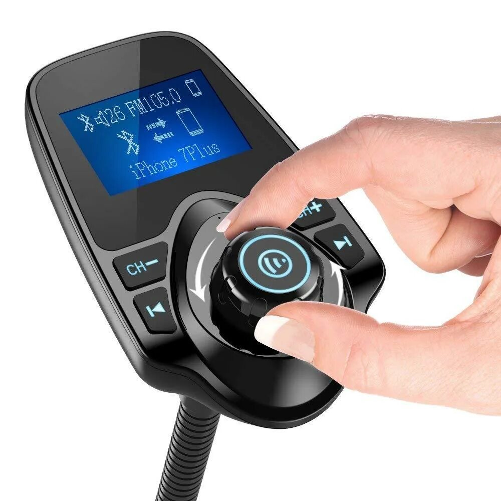Фм модулятор с блютуз. Nulaxy wireless in-car bluetooth fm transmitter. блютуз трансмиттер. bluetooth car wireless. fm to aux.