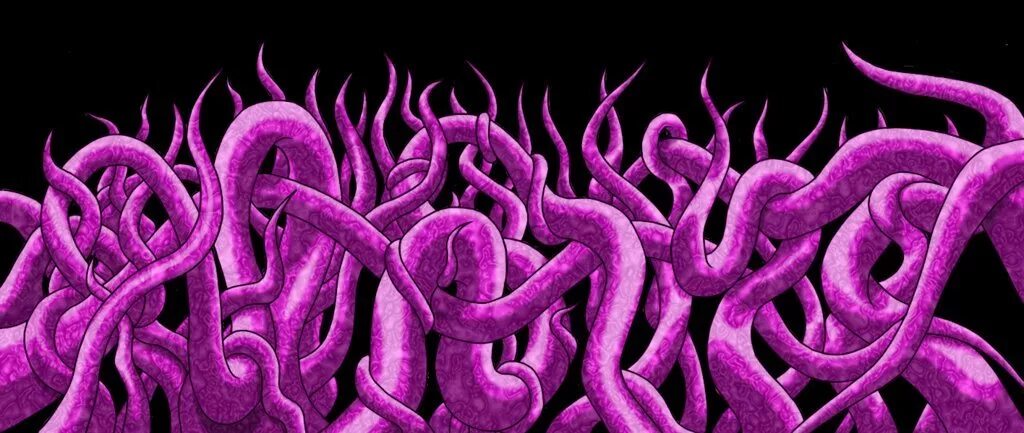 Tentacles scene. Эбигейл tentacles осьминог. фиолетовые щупальца. щупальца фон.