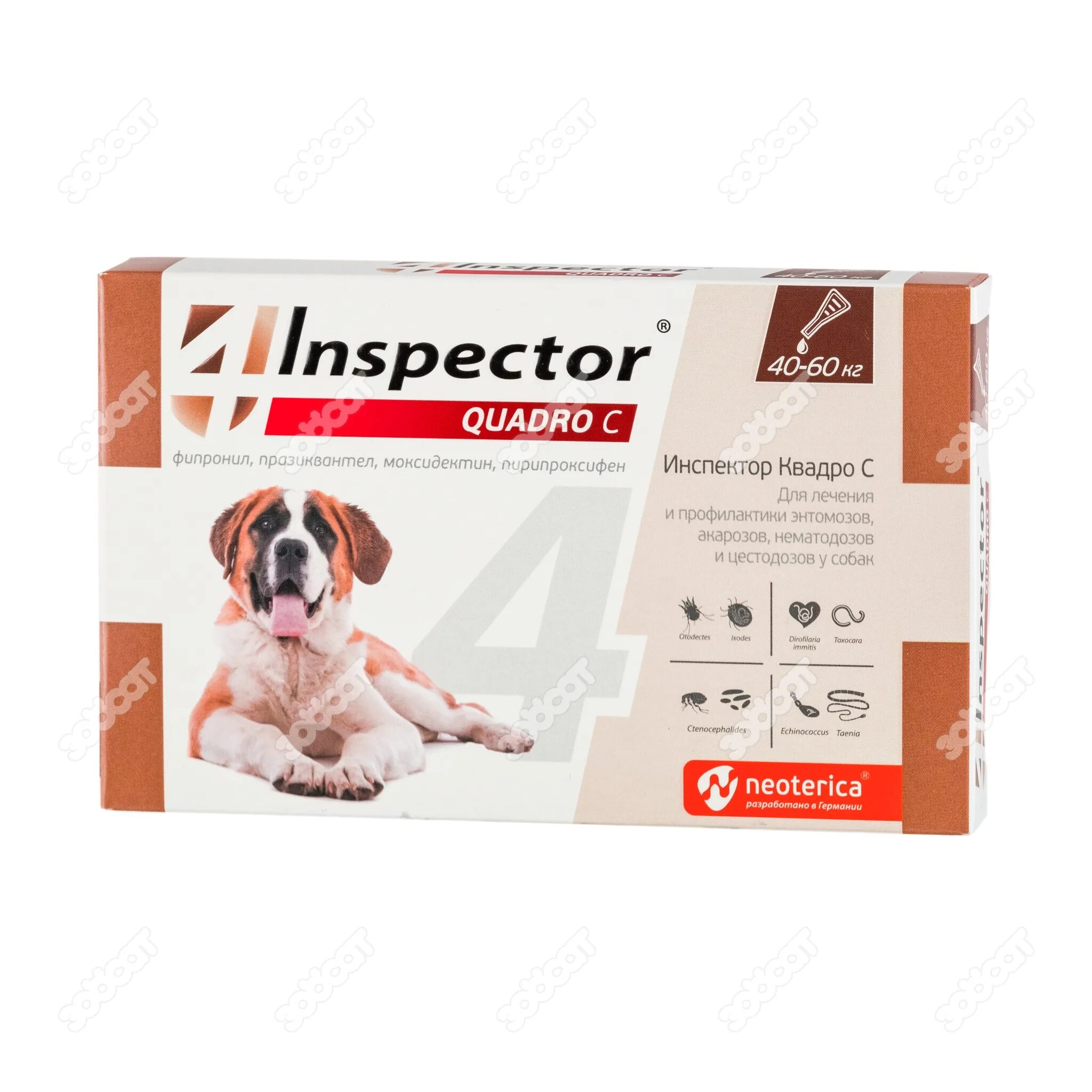 Инспектор квадро табс инструкция 2 8. Inspector quadro 16 кг для собак. inspector quadro таблетки для собак 2-8 кг. inspector quadro (инспектор квадро) противопаразитарные капли для собак 40-60кг. inspector quadro tabs для собак.