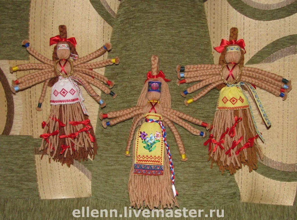Как сделать куклу многоручку