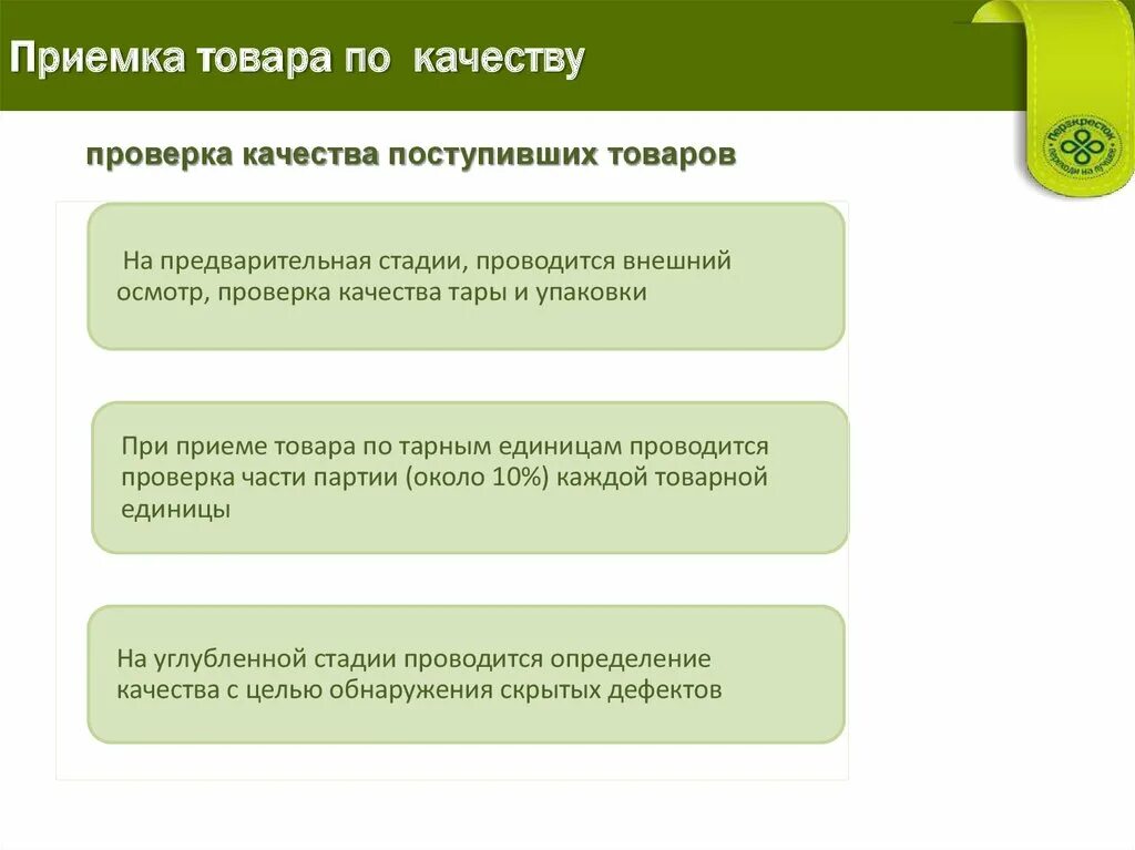 Приемка тоаарапо качеству. Порядок приемки продукции по качеству. Способы приемки товаров по качеству. Этапы приемки товаров по количеству. Организация приемки товара по качеству