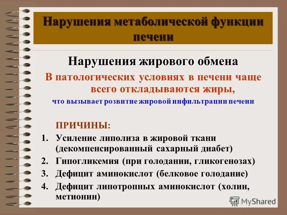 Нарушение функции печени. Нарушение жирового обмена печени. метаболические нарушения печени. основные причины нарушений жирового обмена. причины нарушения метаболической функций печени.