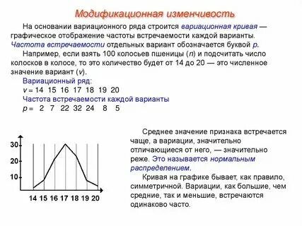 Какая изменчивость называется модификационной приведите примеры Ненаследственная изменчивость примеры картинки