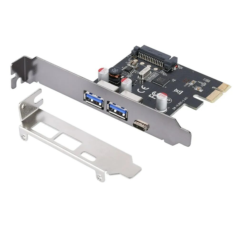 C pci e. Адаптер pci-e usb 3.1 type-c. контроллер pci-e usb 3.0 x4 acs-v805. pci express usb c. pci express usb type c.