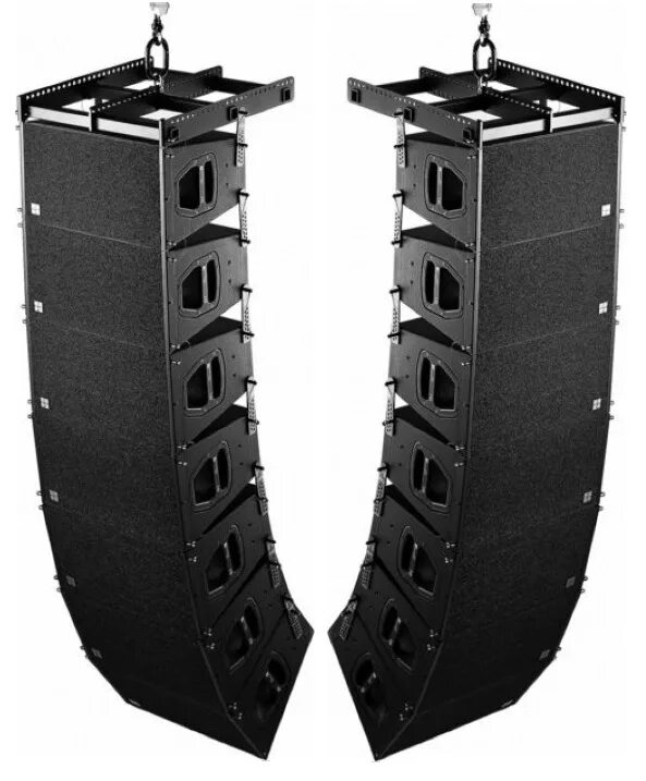 Линейный массив c. D b audiotechnik q1. 1q d&amp;b line array crossover. d&amp;b audiotechnik gsl8. рама для подвеса элементов линейного массива studiomaster v10 rack.