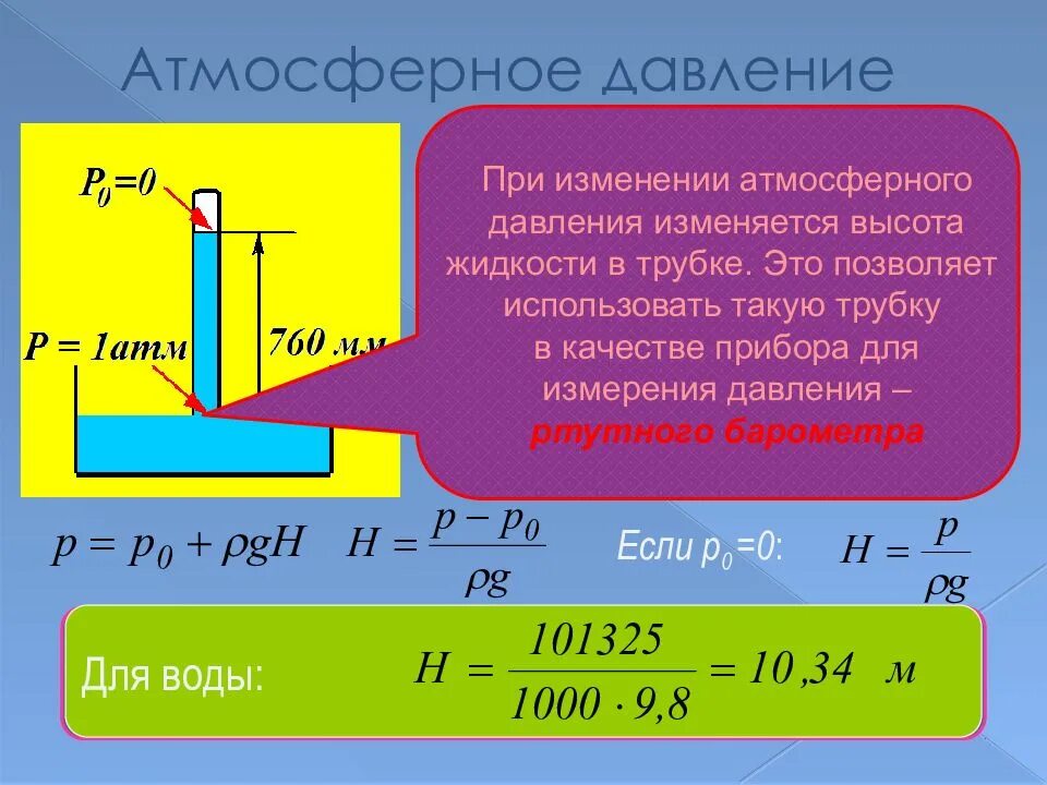 Атмосферное давление. Атмосферное давление формула. Давление меньше атмосферного. Атмосферное давление в гидравлике. Давление пояснение