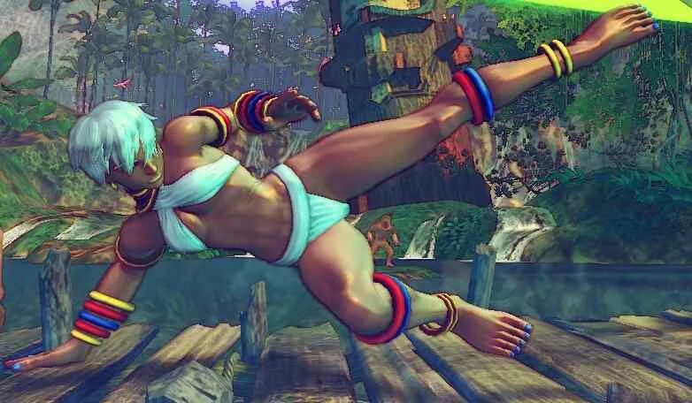 Feet fight. Стрит Файтер 4 Elena. Street Fighter Elena 34.