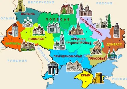 Подолье на карте
