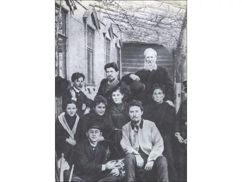 друзья чехова. друзья чехова. с кем дружил чехов. чехов с друзьями. друзья чехова.