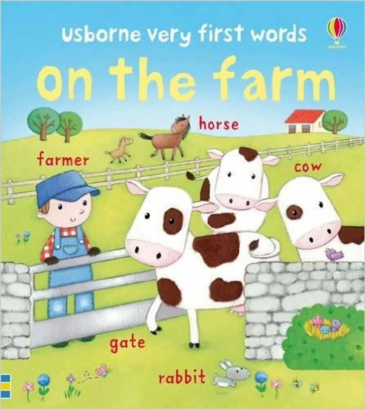 He lives on the farm. Usborne very first Words. On the Farm. Very first Words by Usborne. Holiday on the Farm children Farm.