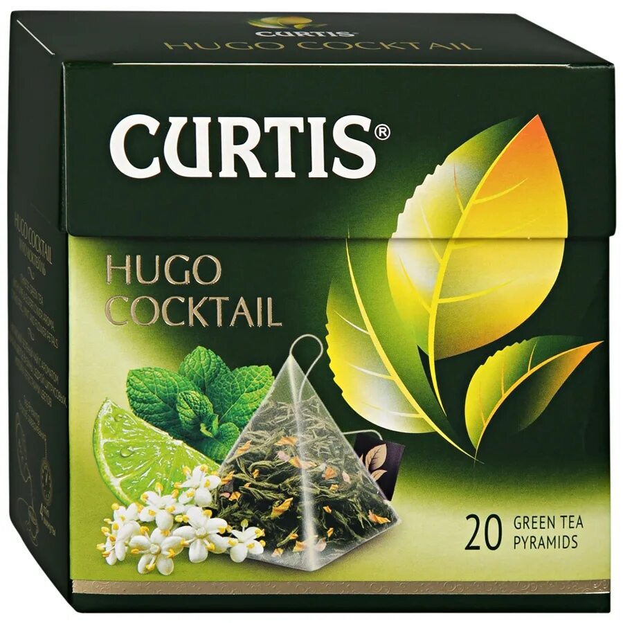 Curtis cocktail. Чай Кертис Hugo Cocktail. Чай Кертис зеленый в пирамидках. Чай зеленый Curtis Hugo Cocktail 20пир. Чай Кертис зеленый Милк оолонг пир.