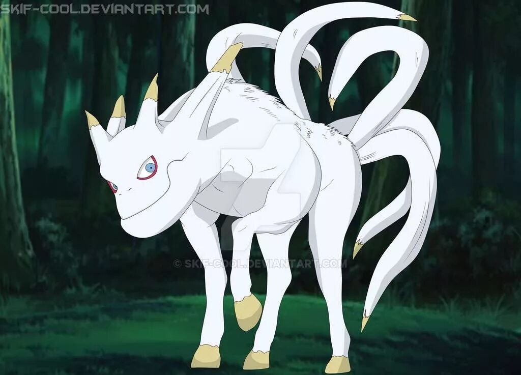 Пятихвостый демон гоби. Кокуо джинчурики. 5 tailed. Пятихвостый биджу наруто. Кокуоу пятихвостый.